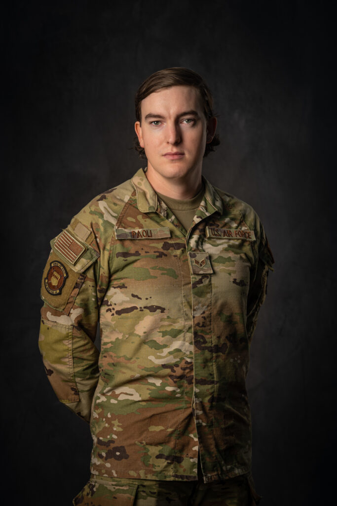 Headshot of Airman in the Air Force, Ammo Division